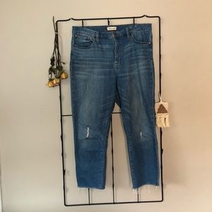 Madewell High-Rise Slim Boyjean